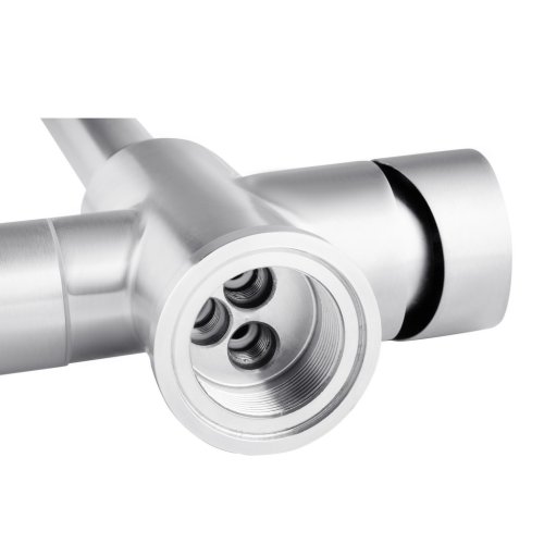 Смеситель для кухни с подключением к фильтру Kroner (KRP) Edelstahl Klassisch-ESG038 CV022992