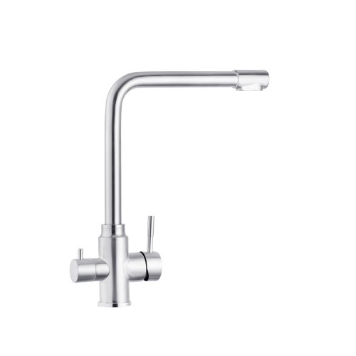 Смеситель для кухни с подключением к фильтру Kroner (KRP) Edelstahl Klassisch-ESG038 CV022992