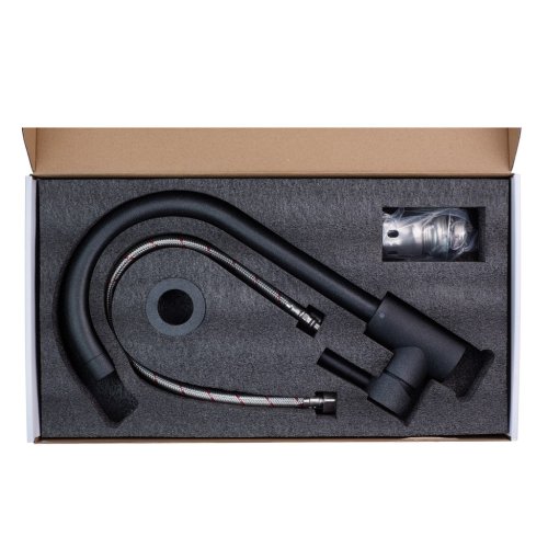 Смеситель для кухни Kroner (KRP) Edelstahl Komposit-GRB035 CV027438