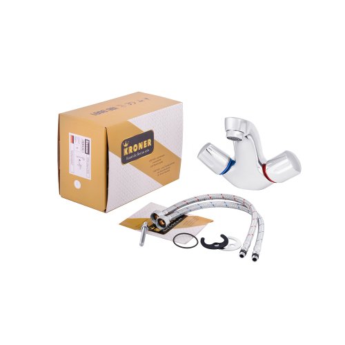 Смеситель для умывальника Kroner (KRM) Regen-C010 CV017351