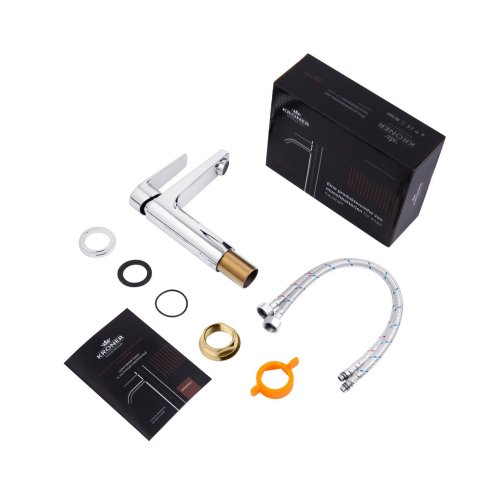 Смеситель для умывальника Kroner (KRP) Eifel-C010 CV023603