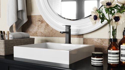 Смеситель для умывальника Kroner (KRP) Edelstahl Kubus-SCH010 CV023010