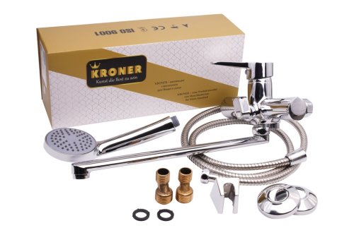 Смеситель для ванны Kroner (KRМ) Elbe-C070 CV014921