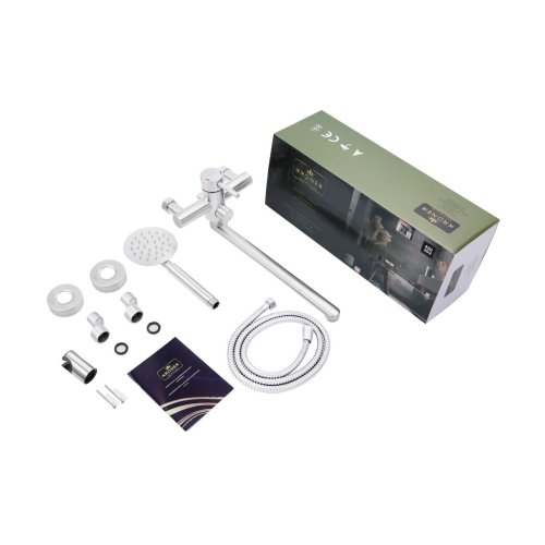 Змішувач для ванни Kroner (KRP) Edelstahl Klassisch-ESG070 CV022997