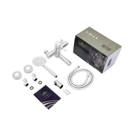 Смеситель для ванны Kroner (KRP) Edelstahl Klassisch-ESG060 CV022998