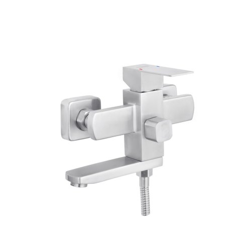 Смеситель для ванны Kroner (KRP) Edelstahl Kubus-ESG060 CV023012