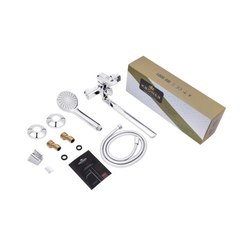 Смеситель для ванны Kroner (KRМ) Kante-C070 CV023580