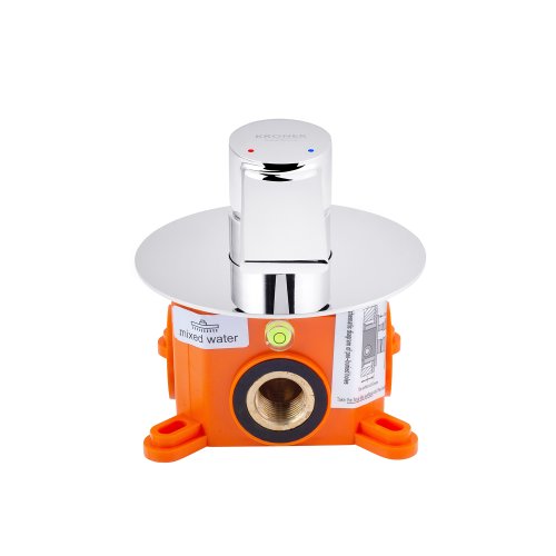 Смеситель + гигиенический душ Kroner (KRP) Basis-C080SB CV024298