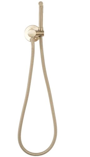 Смеситель + гигиенический душ REA LOOP GOLD MAT золотой матовый REA-B6311