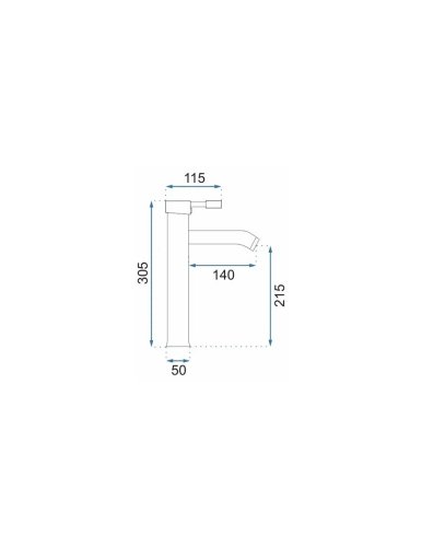 Смеситель для умывальника REA GRAFF REA-B8665