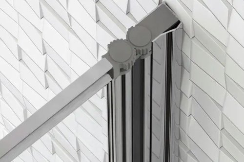 Шторка для ванни REA IDEA 120 см складана REA-W0850