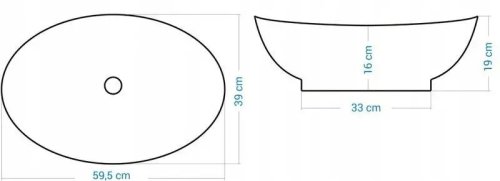 Умывальник REA WENDY MARMO REA-U5053
