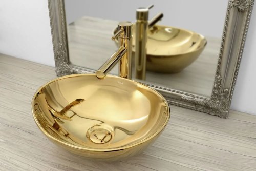 Умывальник REA SOFIA GOLD REA-U9015