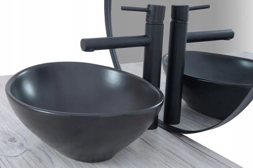 Умывальник REA SOFIA BLACK MAT REA-U0333