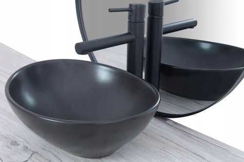 Умывальник REA SOFIA BLACK MAT REA-U0333