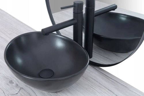 Умывальник REA SOFIA BLACK MAT REA-U0333