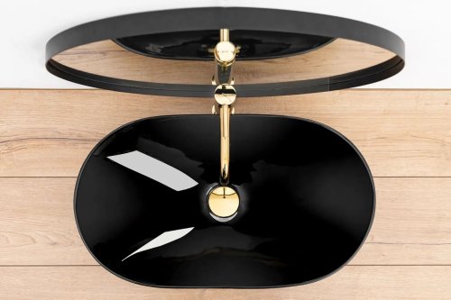 Умывальник REA ROYAL 60 BLACK REA-U0445
