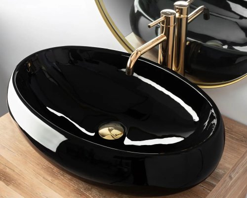 Умывальник REA MELANIA BLACK REA-U0470