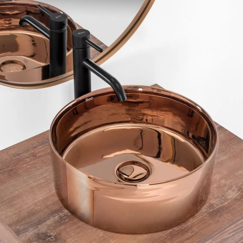 Умывальник REA IDA ROSE GOLD REA-U7401