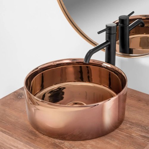 Умывальник REA IDA ROSE GOLD REA-U7401