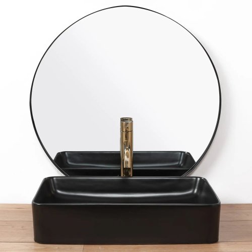 Умывальник REA AVIA BLACK MAT REA-U0843