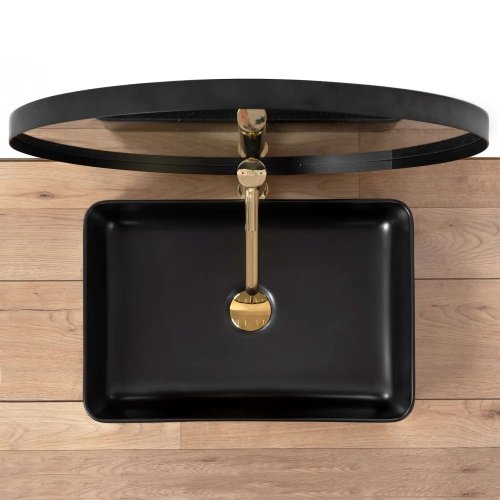 Умывальник REA AVIA BLACK MAT REA-U0843