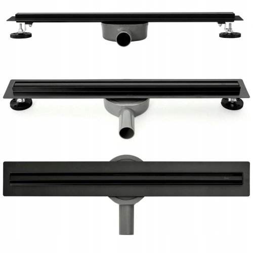 Трап для душа REA NEO SLIM PRO BLACK 100 см REA-G8904