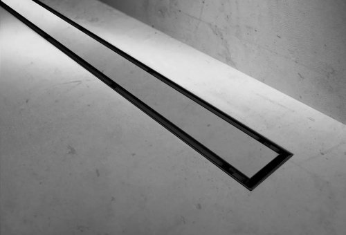 Трап для душа REA NEO PRO BLACK 2в1 90 см REA-G8908