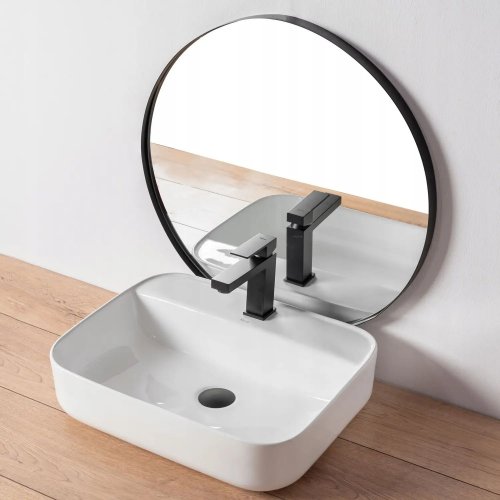 Смеситель для умывальника RЕА FENIX LOW BLACK REA-B7894