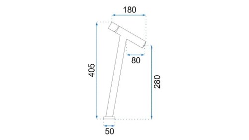 Смеситель для умывальника REA ZEN BLACK MAT REA-B8035