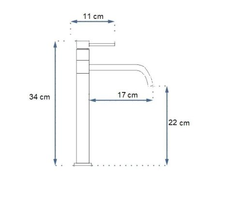Смеситель для умывальника REA LUGANO SLIM REA-B5001