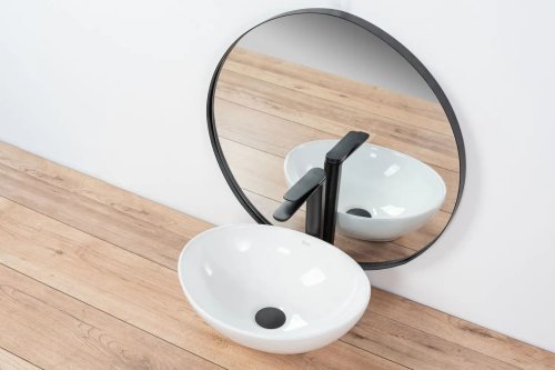 Змішувач для умивальника REA CREEK BLACK MAT REA-B8404