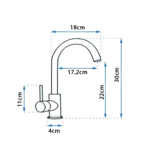 Змішувач для кухні REA TALISA GOLD REA-B1020
