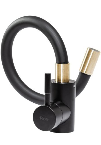 Змішувач для кухні REA CLEVER BLACK GOLD REA-B5219