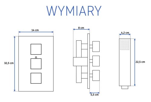 Смеситель скрытого монтажа REA BRITO REA-P0801