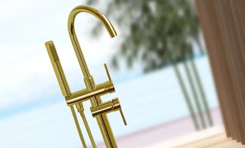 Смеситель для ванны REA ORTIS L. GOLD REA-B7430