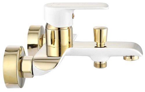 Смеситель для ванны REA BLOOM WHITE GOLD REA-B9932
