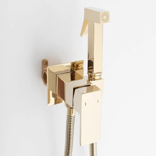Смеситель + гигиенический душ REA FENIX L. GOLD REA-B5771