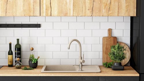 Кухонная мойка REA NILS BEIGE ZLE-00102