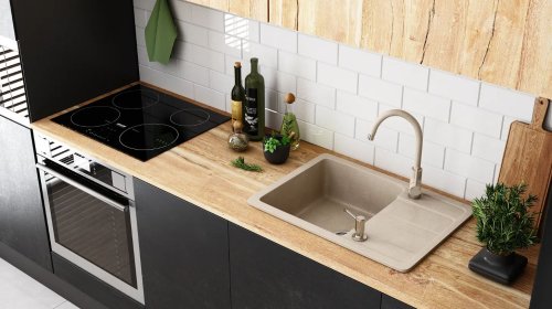 Кухонная мойка REA NILS BEIGE ZLE-00102