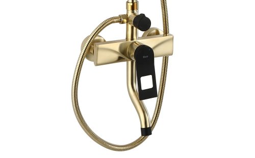 Душевая система REA SOUL GOLD BLACK MATT REA-B9962