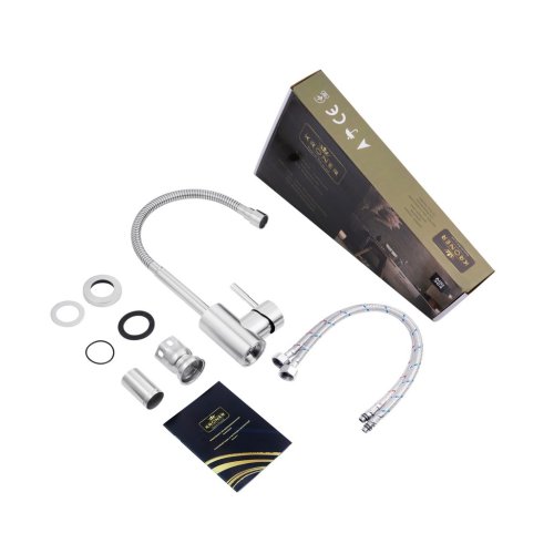 Смеситель для кухни Kroner KRP Edelstahl Klassisch-ESG035-1 CV023002