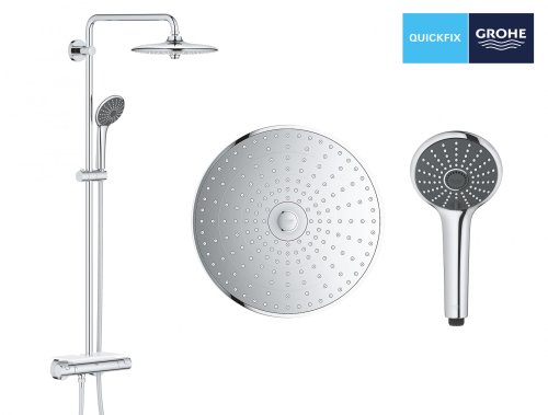 Душевая система с термостатом Grohe QuickFix Vitalio Joy 260 26403001
