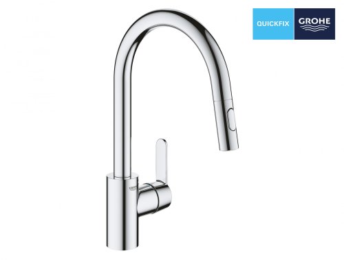 Однорычажный смеситель для мойки Grohe QuickFix Get 31484001