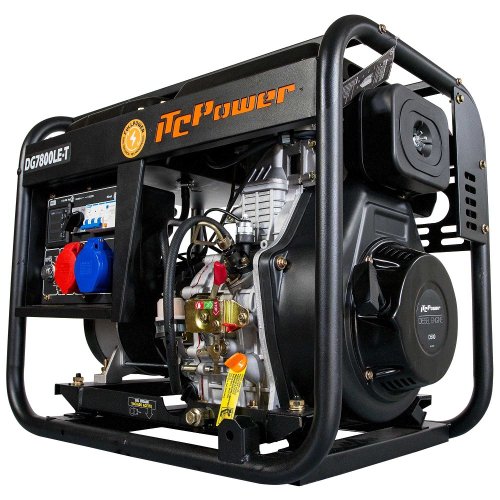 Дизельний генератор ITC Power DG7800LET 6 кВт
