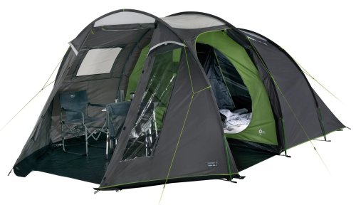 Палатка High Peak Ancona 5.0 Light Grey/Dark Grey/Green (10249)