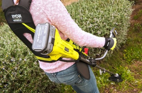 Триммер садовый аккумуляторный Ryobi ONE+ RBC18X20B4F