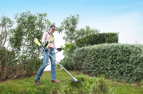 Триммер садовый аккумуляторный Ryobi ONE+ RBC18X20B4F