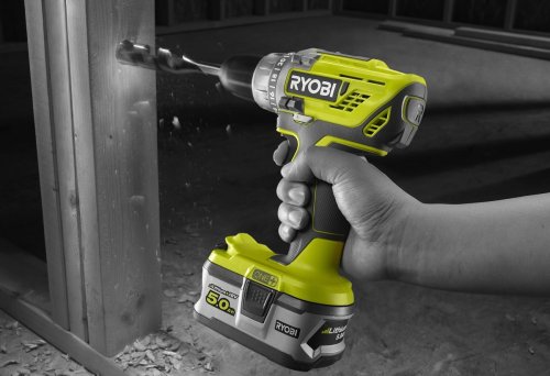 Набор из двух аккумуляторных инструментов Ryobi ONE+ R18DDSDS-125T