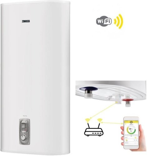 Водонагреватель Zanussi ZWH/S 80 AZURRO Pro WiFi